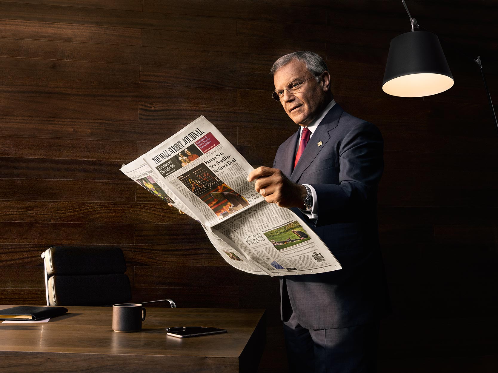 Wall Street Journal / Sir Martin Sorell, CEO of WPP,
