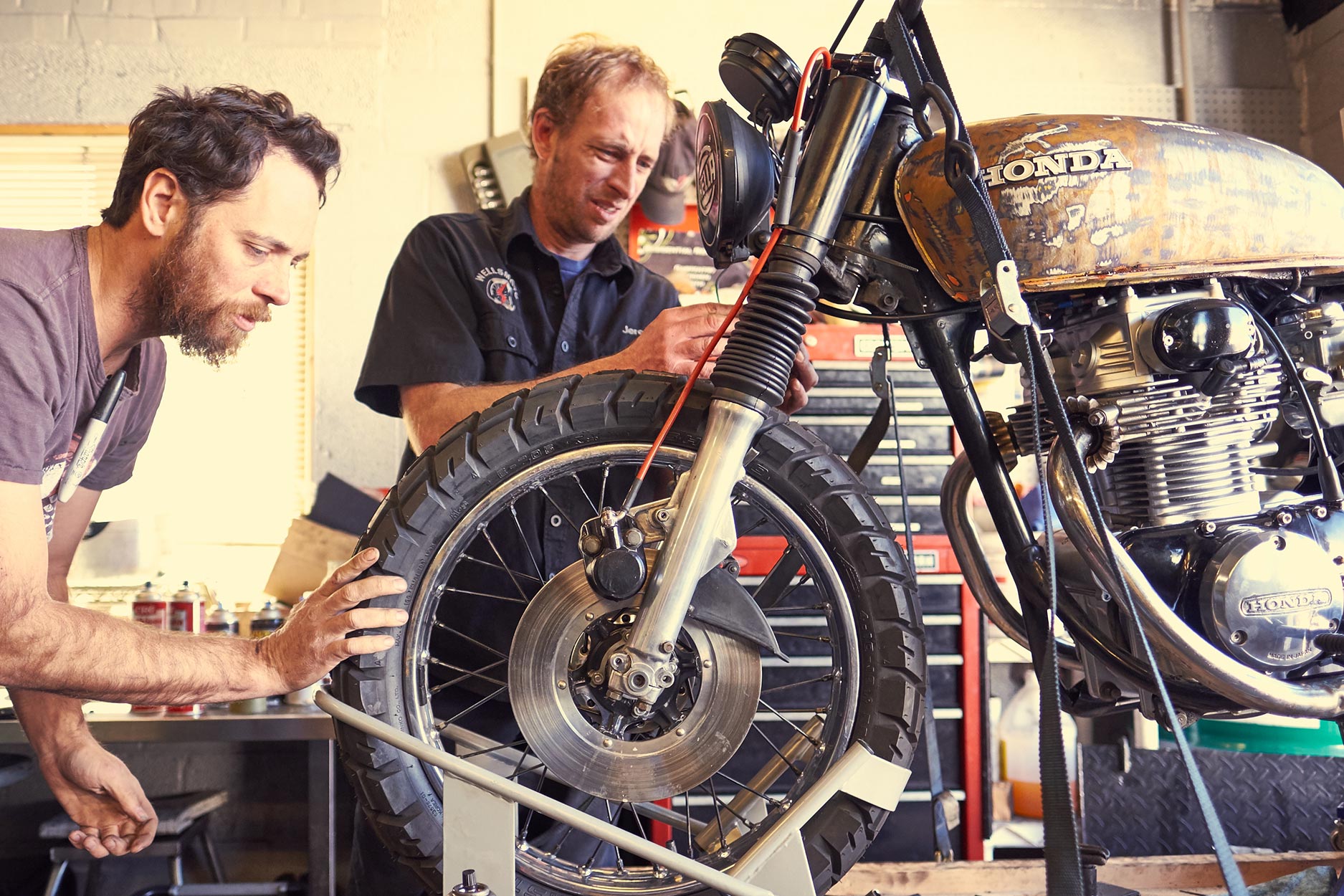 Wellsmoto, Motorcycle Shop, Denver CO, Craig LaCourt Commercial Photographer